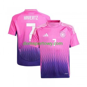 Koszulka Niemcy Havertz 7 Wyjazdowe Koszulki Piłkarskie Euro 2024 Krótki Rękaw